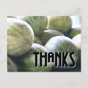 Nette Melonen! Postkarte! Postkarte