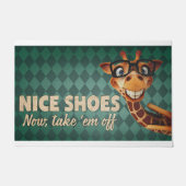 Nette Schuhe jetzt, nimm "mir ab. Fußmatte (Vorderseite)