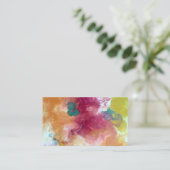 Nette Schwingungen Visitenkarte (Stehend Vorderseite)