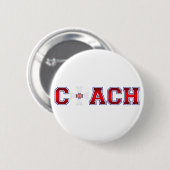 Nette Trainer-Badminton-Insignien Button (Vorne & Hinten)