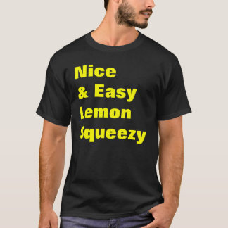 Nette u. einfache Zitrone Squeezy T-Shirt