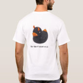 nette und schlechte duckys T-Shirt (Rückseite)