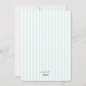 Nette Weihnachtskarte Feiertagskarte (Rückseite)