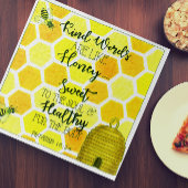 Nette Worte sind wie Honey Inspiration Puzzle