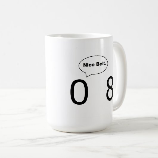 Netter Gurt Kaffeetasse (VorderseiteRechts)