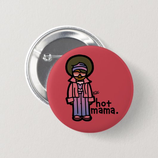 netter Hintern. auf Button (Vorne & Hinten)