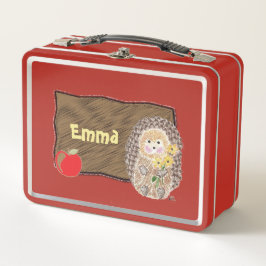 Netter Igelskindermetalllunchbox Metall Brotdose