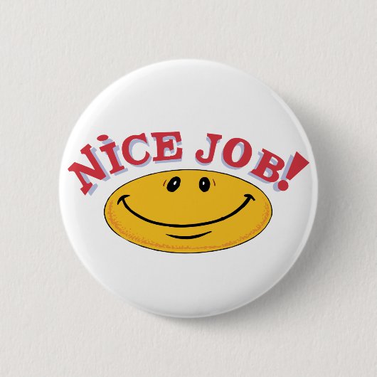 Netter Job! Button (Vorderseite)