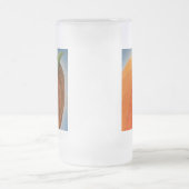 Netter Kürbis Mattglas Bierglas (Mittel)