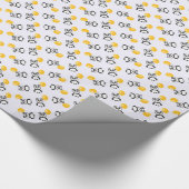 Netter Panda Geschenkpapier (Ecke)