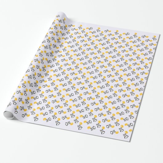 Netter Panda Geschenkpapier (Ungerollt)