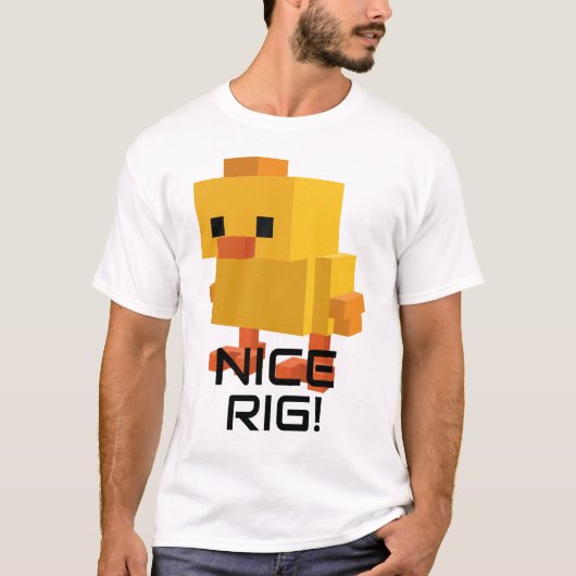 Netter Rig! Blockgummi T-Shirt (Vorderseite)