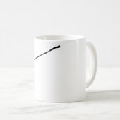 Netter Schuss! Jacksons Chameleon-Silhouette Kaffeetasse (VorderseiteRechts)
