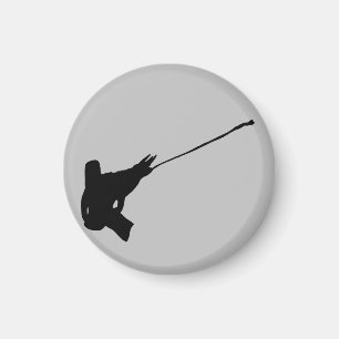 Netter Schuss! Jacksons Chameleon-Silhouette Magnet