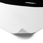 Netter Schuss! Jacksons Chameleon-Silhouette Poster (Ecke)