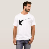 Netter Schuss! Jacksons Chameleon-Silhouette T-Shirt (Vorne ganz)