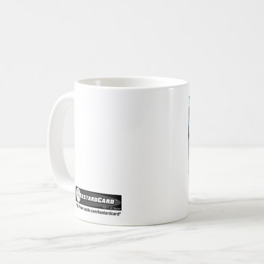 Netter Sprung! Skiers-Tasse Kaffeetasse (Vorderseite Links)