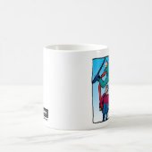 Netter Sprung! Skiers-Tasse Kaffeetasse (Mittel)