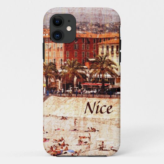 Netter Strand, Provence iPhone Fall Case-Mate iPhone Hülle (Rückseite)