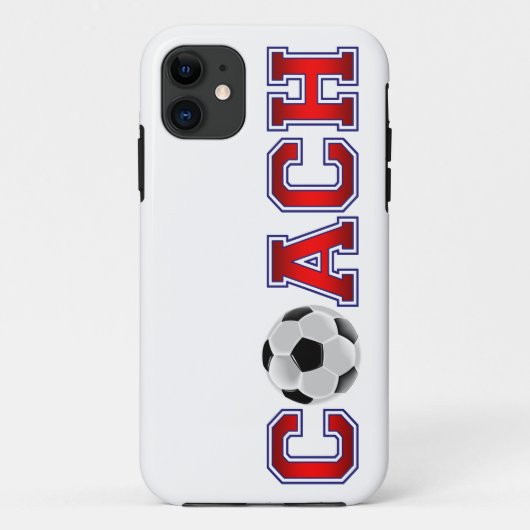 Netter Trainer-Fußball-Insignien iPhone 5 Fall Case-Mate iPhone Hülle (Rückseite)