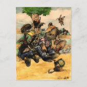 Netter Vortrag Postkarte (Vorderseite)