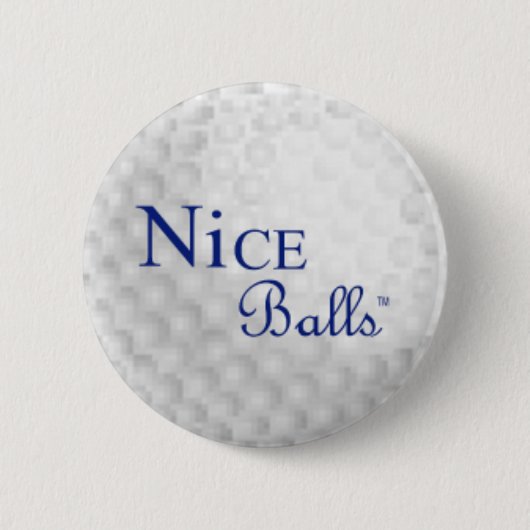 Nettes Ball-Button Button (Vorderseite)