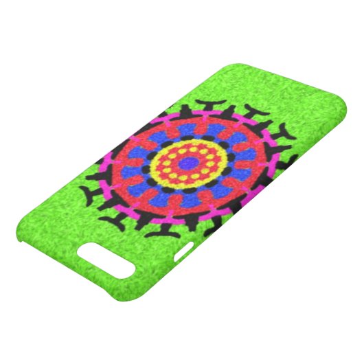 Nettes buntes Muster iPhone Hülle (Oben)