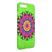 Nettes buntes Muster iPhone Hülle (Hinten rechts)