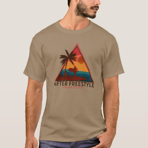 Nettes Design nach Freestyle Retro Silhouette T-Shirt