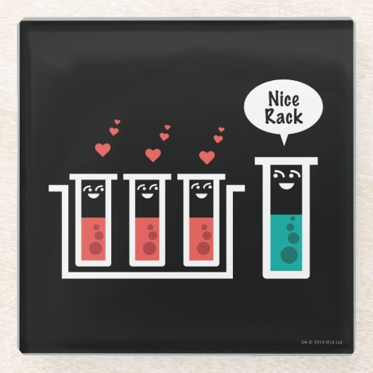 Nettes Gestell Glasuntersetzer (Vorderseite)