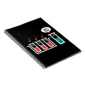 Nettes Gestell Notizblock (Rechte Seite)