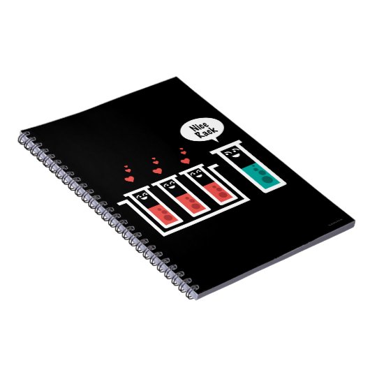 Nettes Gestell Notizblock (Rechte Seite)