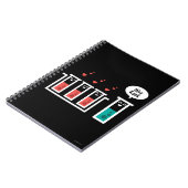 Nettes Gestell Notizblock (Linke Seite)