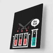 Nettes Gestell Quadratische Wanduhr (Winkel)