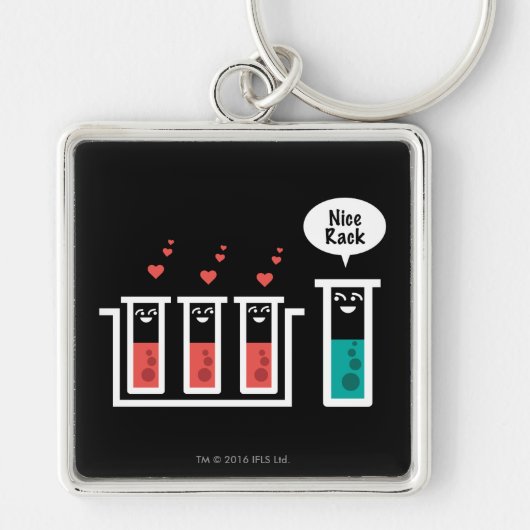 Nettes Gestell Schlüsselanhänger (Vorne)