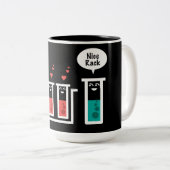 Nettes Gestell Zweifarbige Tasse (VorderseiteRechts)