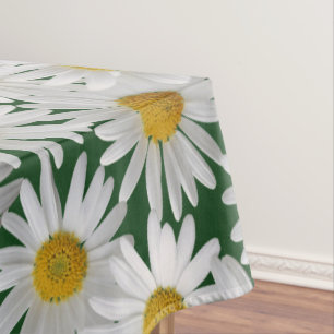 Nettes, helles Gänseblümchen Tischdecke