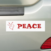 Nettes Herz-Rot - Autoaufkleber (Auf Auto)
