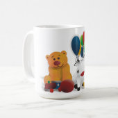 Nettes Kindermotiv Kaffeetasse (Vorderseite Links)