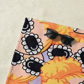 nettes Mädchen blonde Strandtuch (Beispiel)