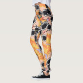 nettes Mädchen Blondine Leggings (Links)