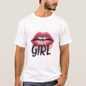 Nettes Mädchen T-Shirt (Vorderseite)