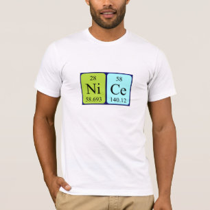 Nettes Namen-Shirt der periodischen Tabelle T-Shirt