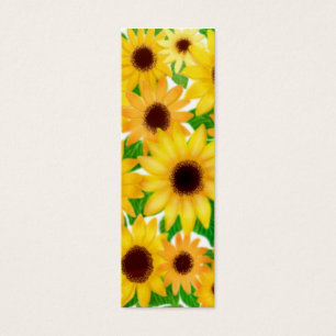 Nettes Sonnenblume-Lesezeichen