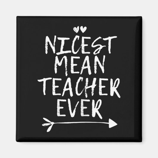 Nettester Lehrer überhaupt Magnet (Vorne)