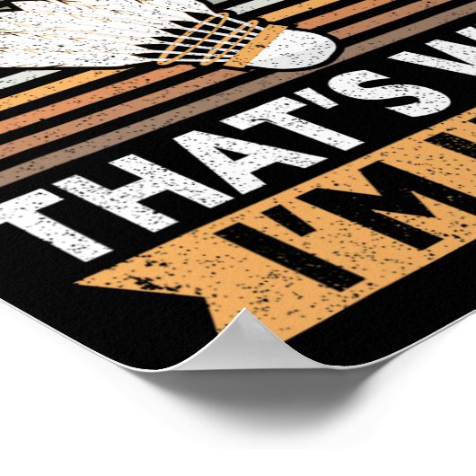 Netto-Sprünge und -Gläser sind der Grund, warum ic Poster (Ecke)