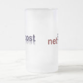 Nettoauftrieb LLC-Tasse Mattglas Bierglas (Mittel)