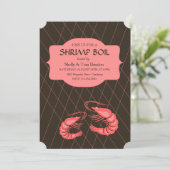 Nettoeinladung von Fischern Einladung (Stehend Vorderseite)