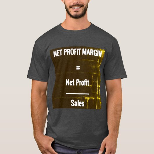 "Nettogewinnspanne " T-Shirt (Vorderseite)