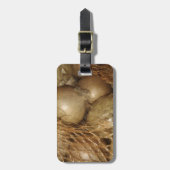 Nettozwiebeln, Gemüse, Gewürzkochen Gepäckanhänger (Vorderseite vertikal)